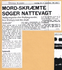 Højbjergmordet - Ekstra Bladet 27.11-1967