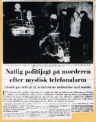Højbjerg-mordet - Jyllands-Posten omtale 1 nov. 1967