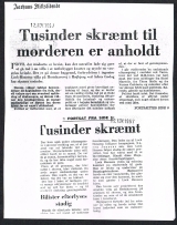 Højbjerg-drabet Omtale i Aarhus Stiftstidende 10 november 1967O