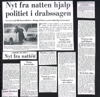 Højbjerg-drabet Omtale i Aarhus Stiftstidende 14 november 1967