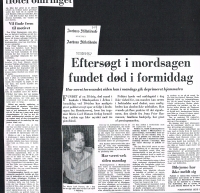 Højbjerg-mordet - Omtale i Aarhus Stiftstidende 17.november 1967